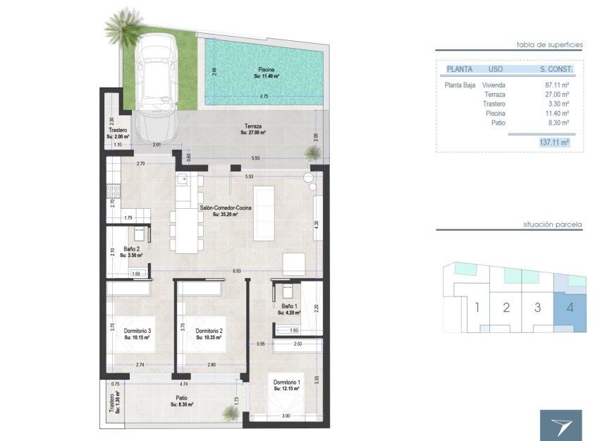 Nieuwbouw Woningen - Bungalow - San Pedro del Pinatar - Las Esperanzas