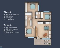 Nieuwbouw Woningen - Bungalow - San Pedro del Pinatar - Los Pinos