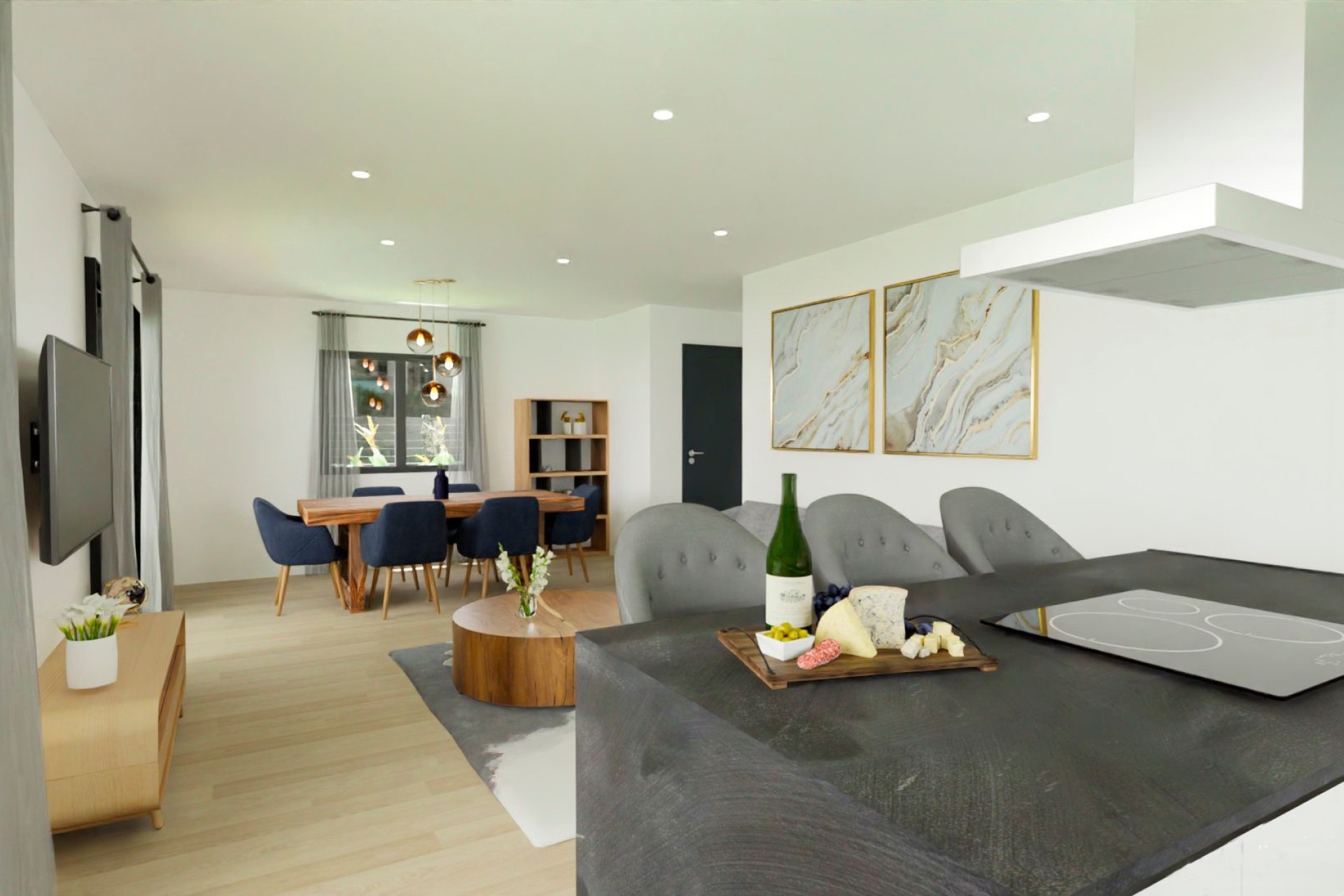 Nieuwbouw Woningen - detached - Hondón de las Nieves