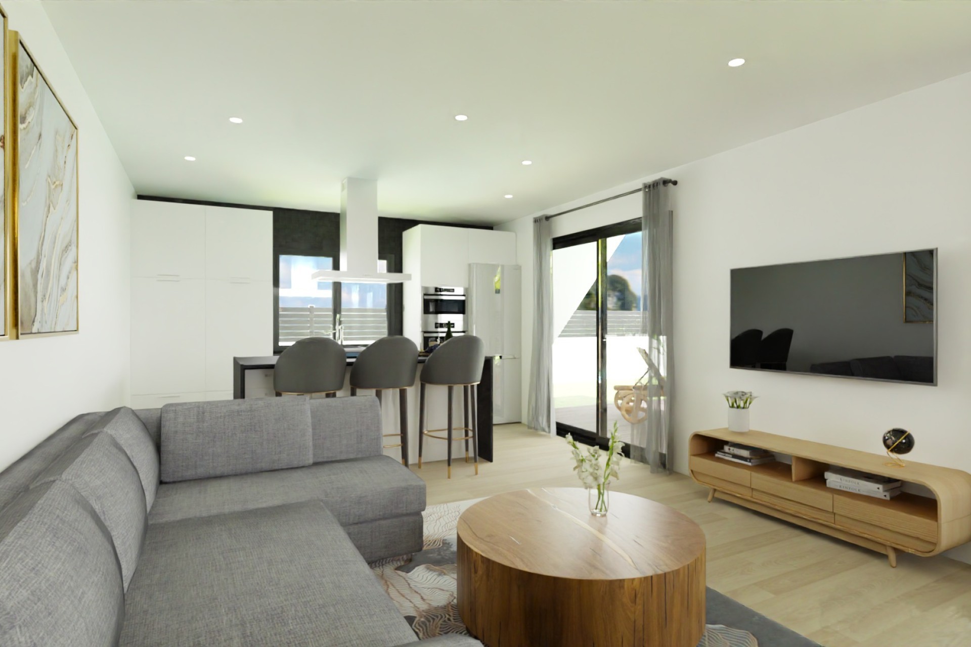 Nieuwbouw Woningen - detached - Hondón de las Nieves