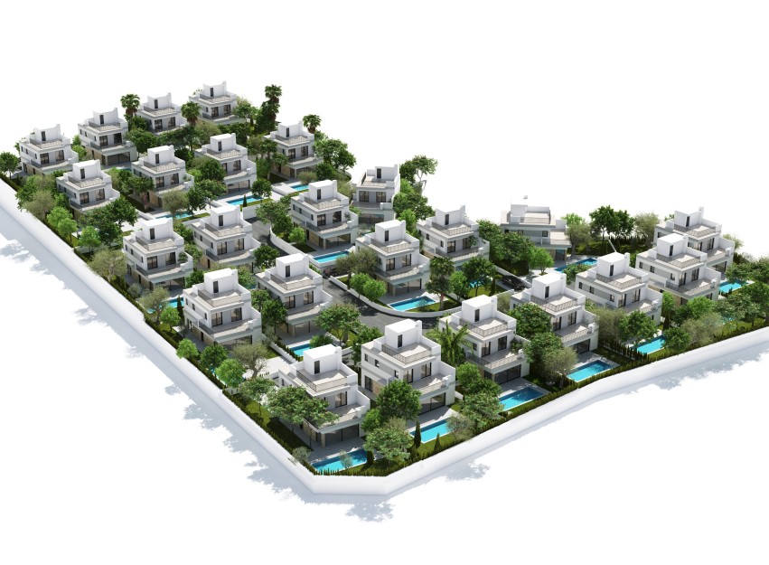 Nieuwbouw Woningen - detached - San Miguel de Salinas