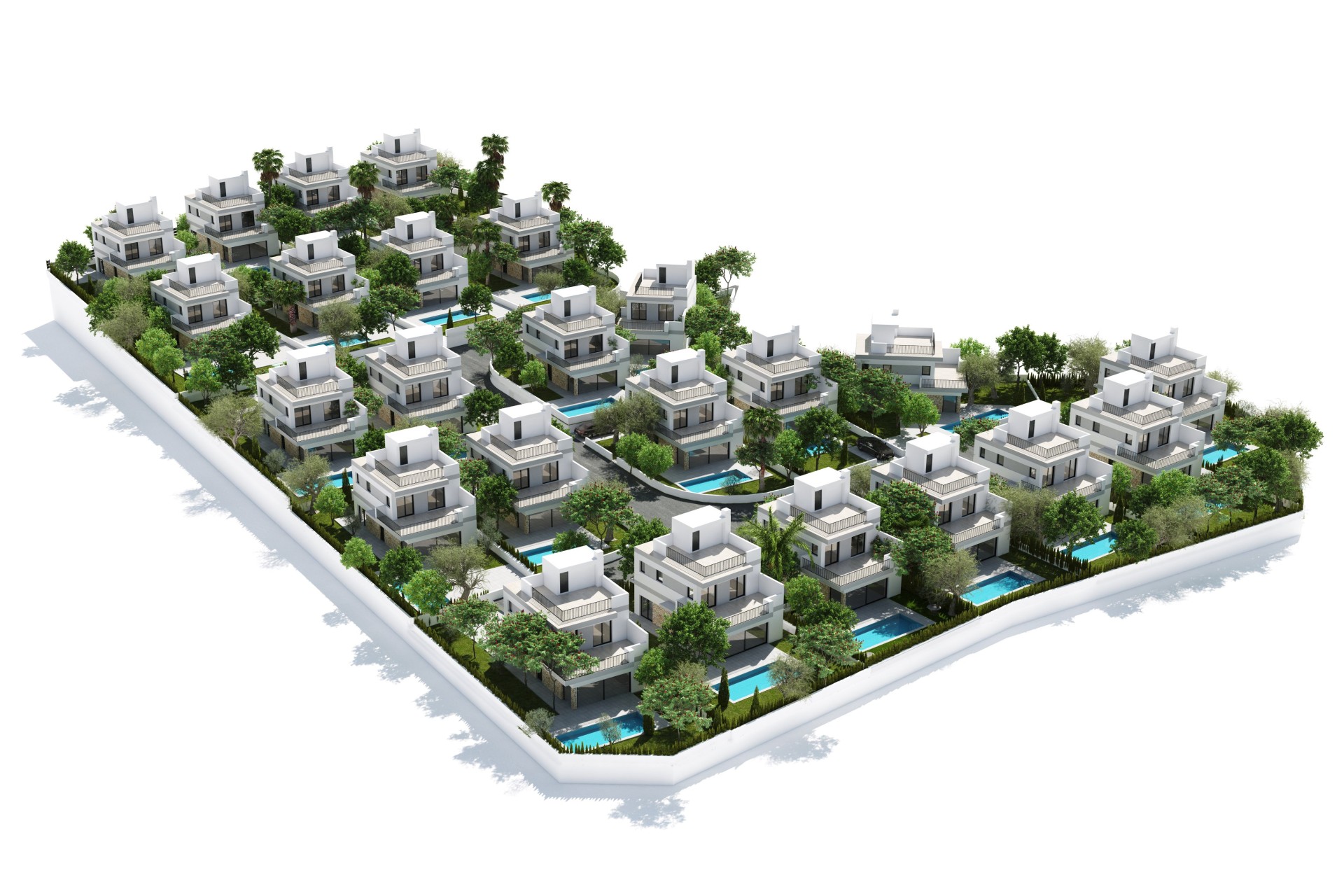 Nieuwbouw Woningen - detached - San Miguel de Salinas