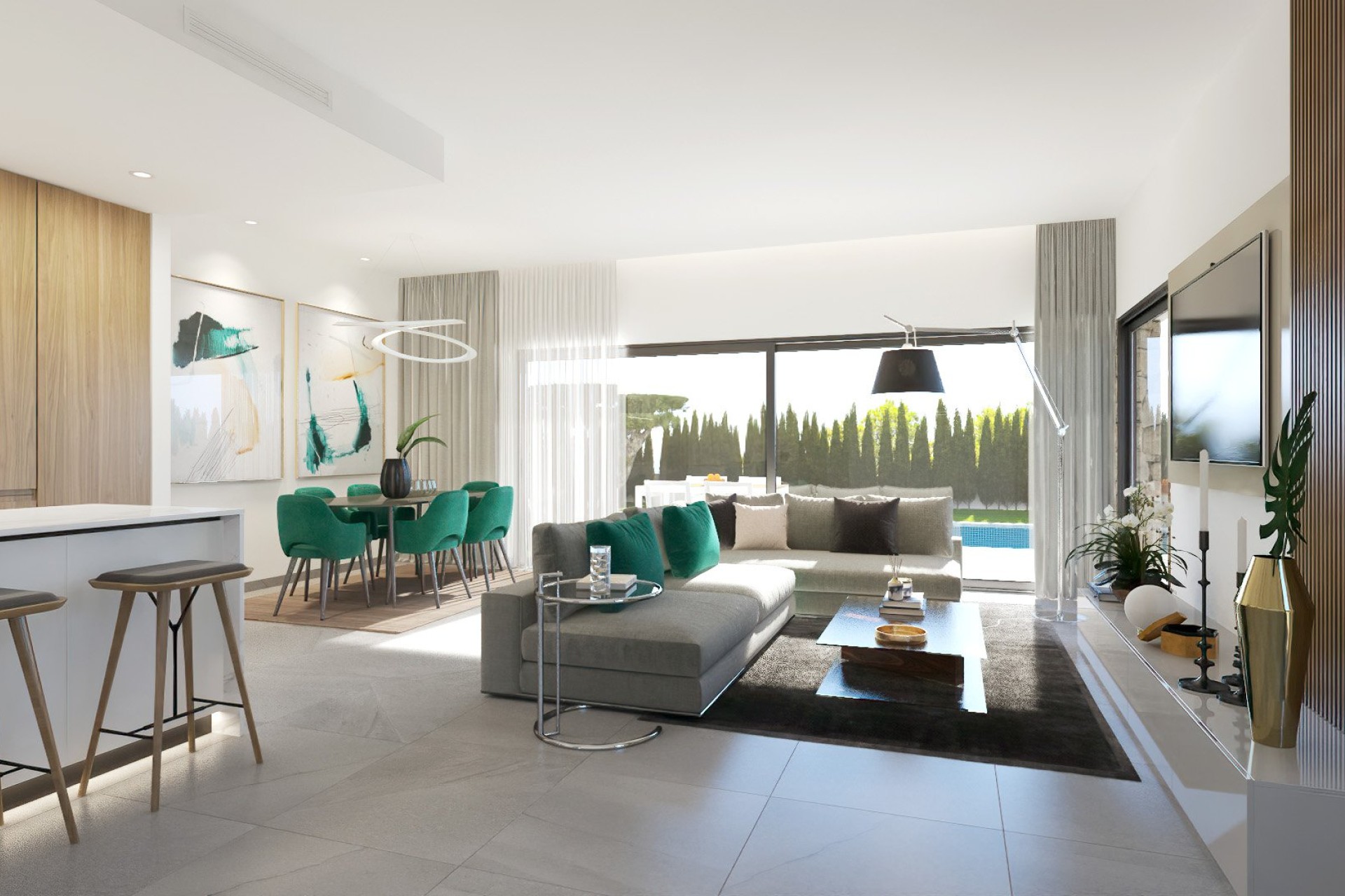 Nieuwbouw Woningen - detached - San Miguel de Salinas