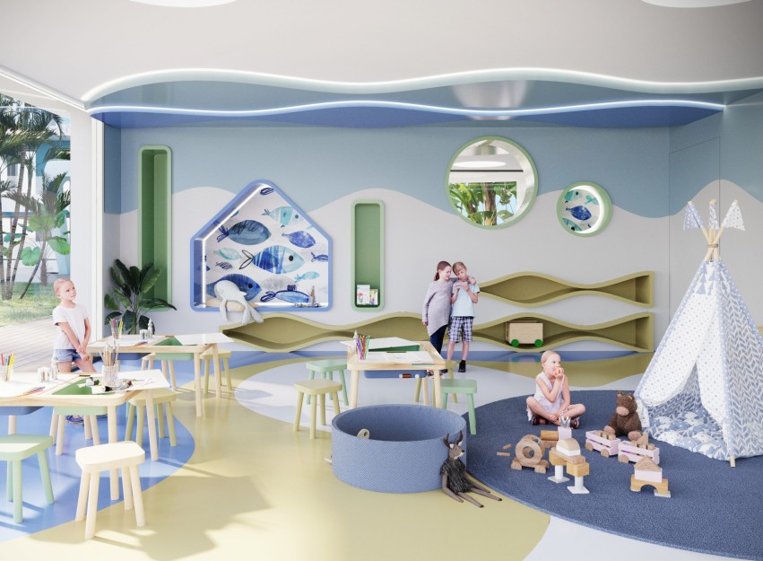 Nieuwbouw Woningen - ground-floor - La Manga del Mar Menor