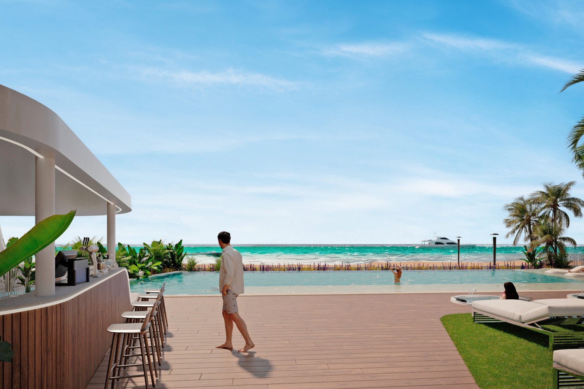 Nieuwbouw Woningen - ground-floor - La Manga del Mar Menor