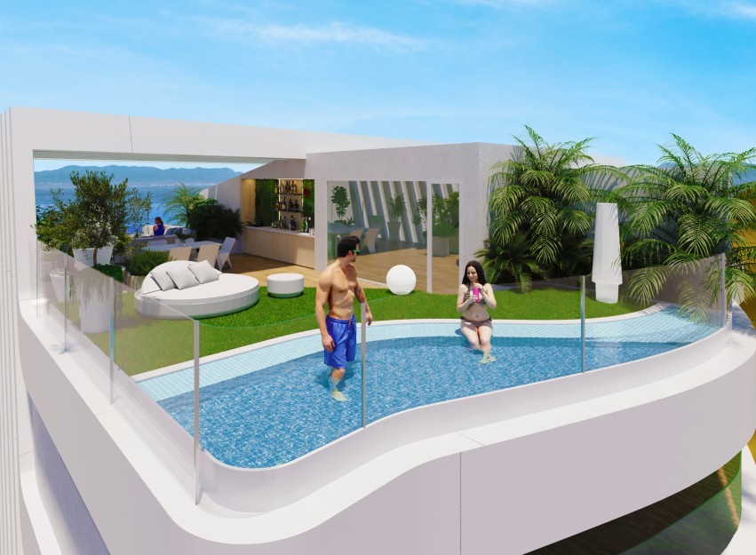 Nieuwbouw Woningen - ground-floor - La Manga del Mar Menor