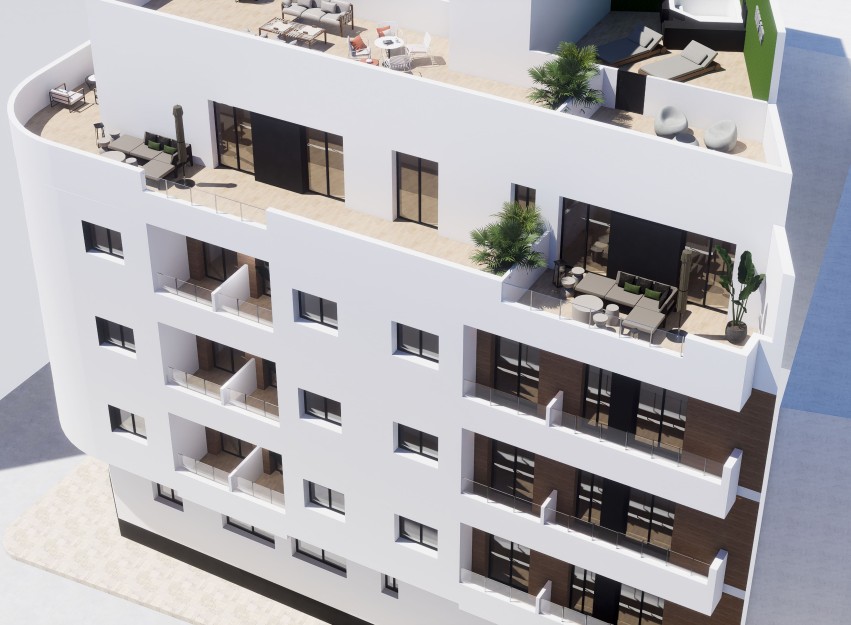 Nieuwbouw Woningen - ground-floor - Torrevieja