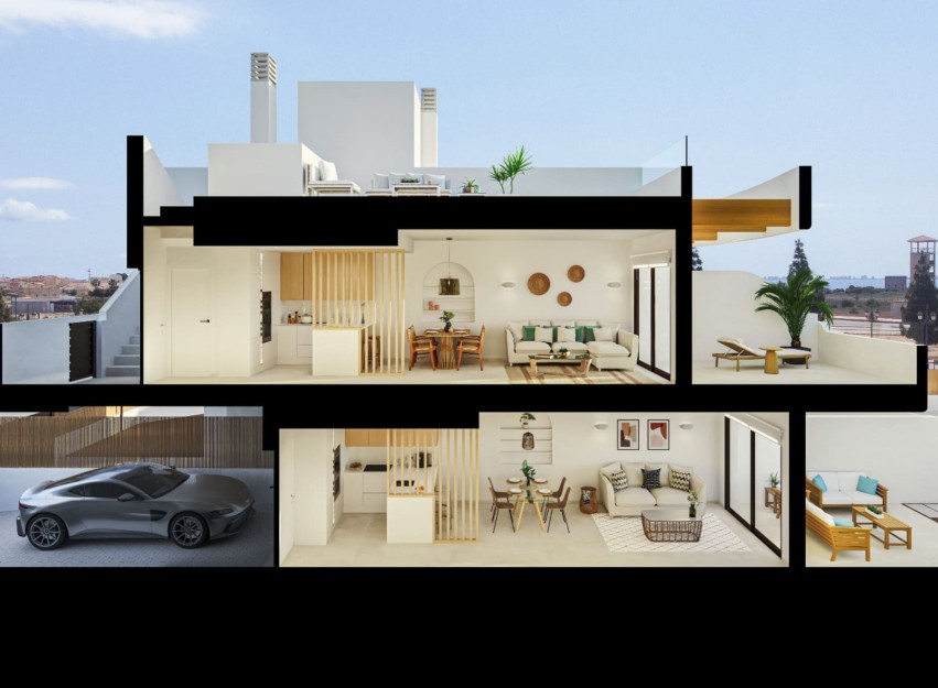 Nieuwbouw Woningen - low-bungalow - Los Alcázares
