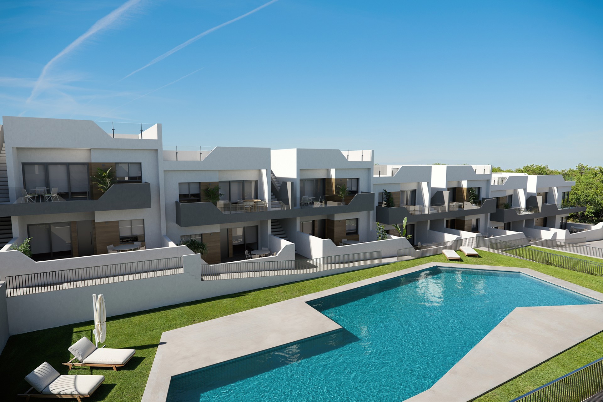 Nieuwbouw Woningen - low-bungalow - San Miguel de Salinas