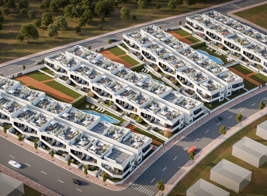 Nieuwbouw Woningen - low-bungalow - San Miguel de Salinas