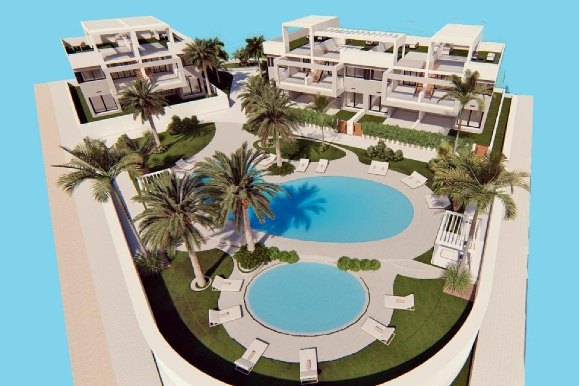 Nieuwbouw Woningen - low-bungalow - Torrevieja