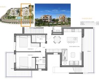 Nieuwbouw Woningen - Penthouse - Fuente Alamo - Hacienda del Alamo