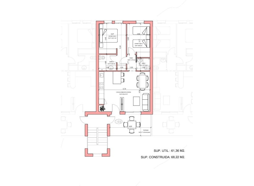 Nieuwbouw Woningen - Penthouse - Fuente Alamo - La Pinilla