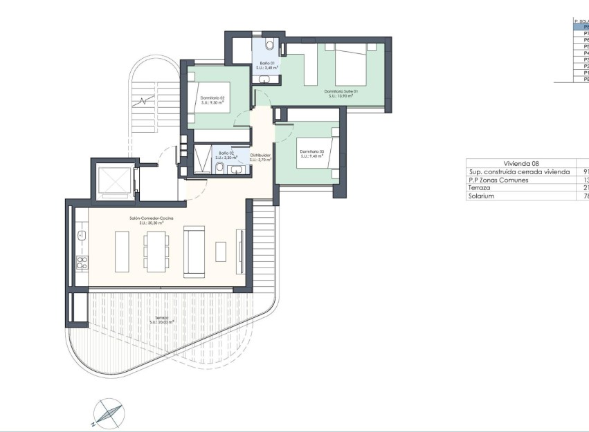 Nieuwbouw Woningen - Penthouse - Guardamar del Segura - Avenida del Puerto