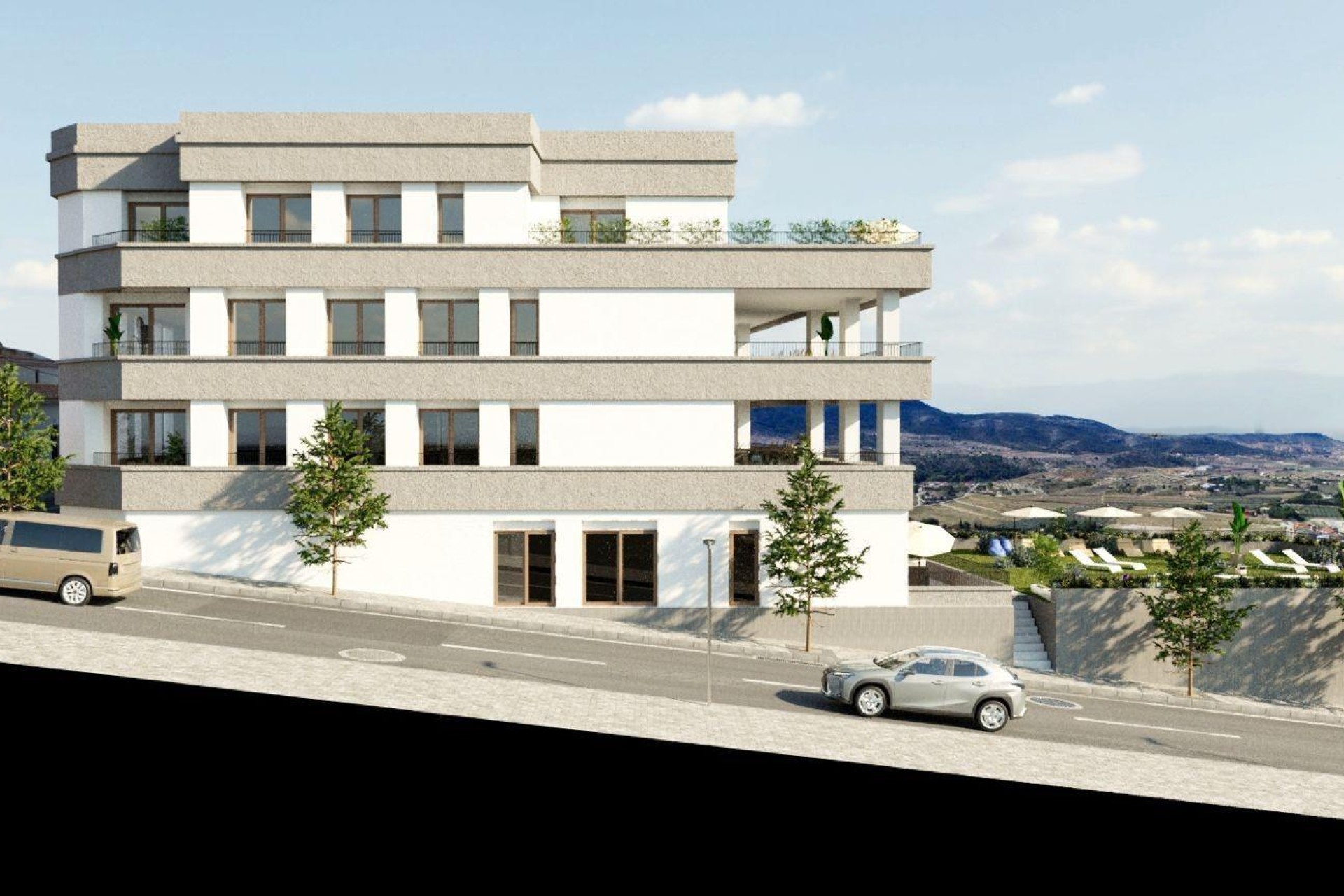 Nieuwbouw Woningen - Penthouse - Hondón de las Nieves - Pueblo