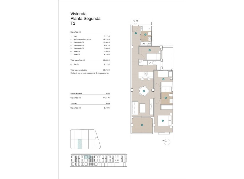 Nieuwbouw Woningen - Penthouse - Jacarilla - pueblo