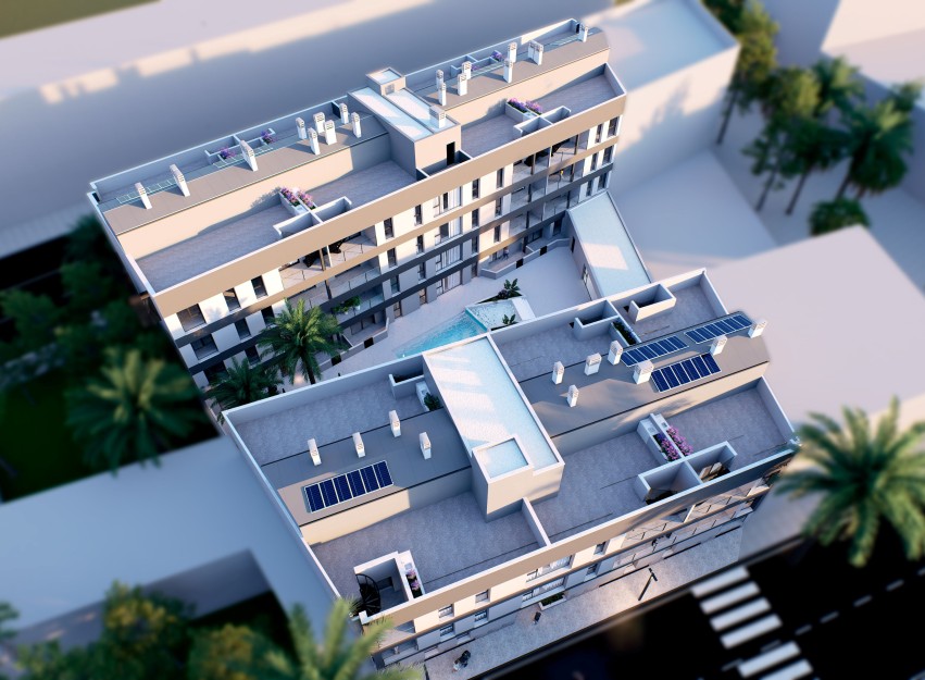 Nieuwbouw Woningen - Penthouse - Lo Pagán