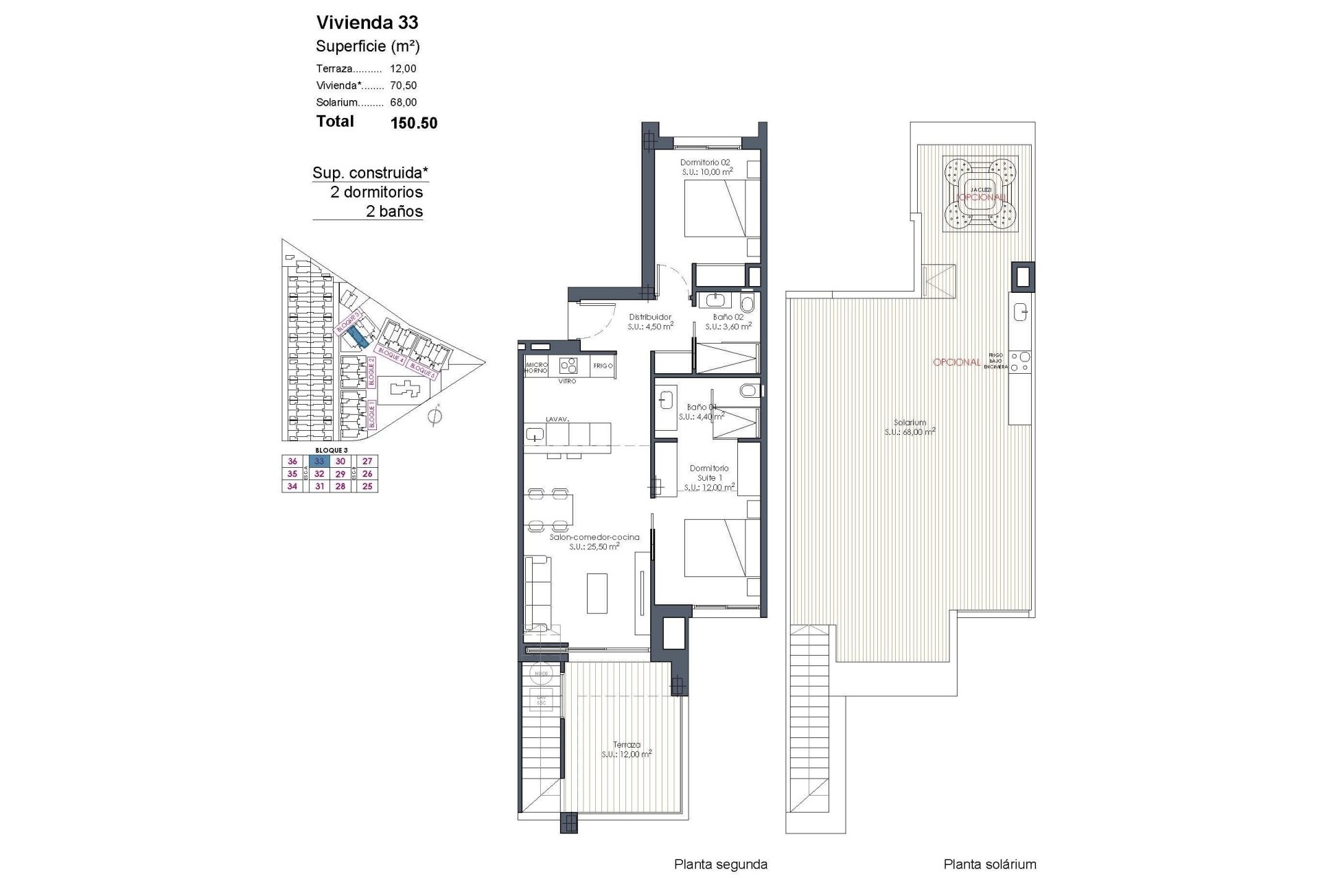 Nieuwbouw Woningen - Penthouse - Los Alcázares - Serena Golf