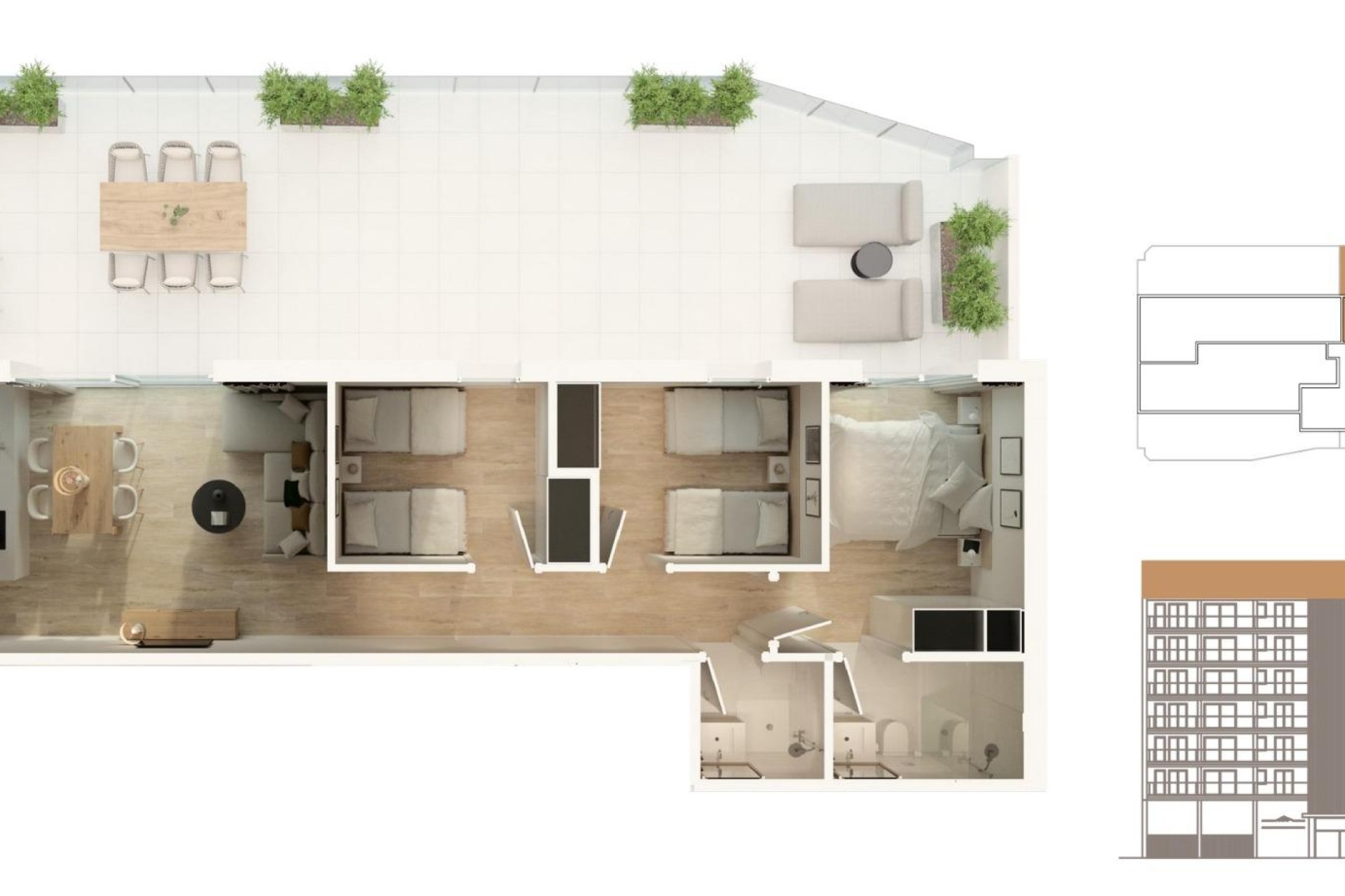 Nieuwbouw Woningen - Penthouse - Moncofa - Playa de Moncofa