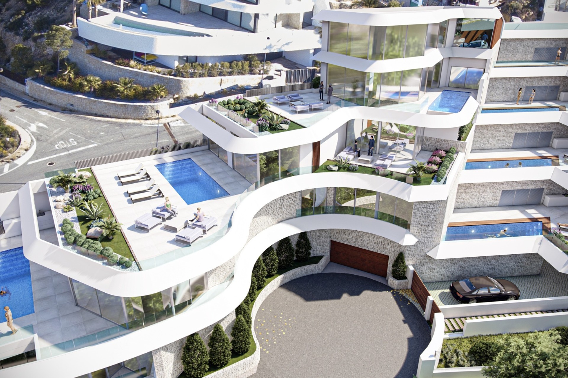 Nieuwbouw Woningen - Penthouse - Pueblo Mascarat