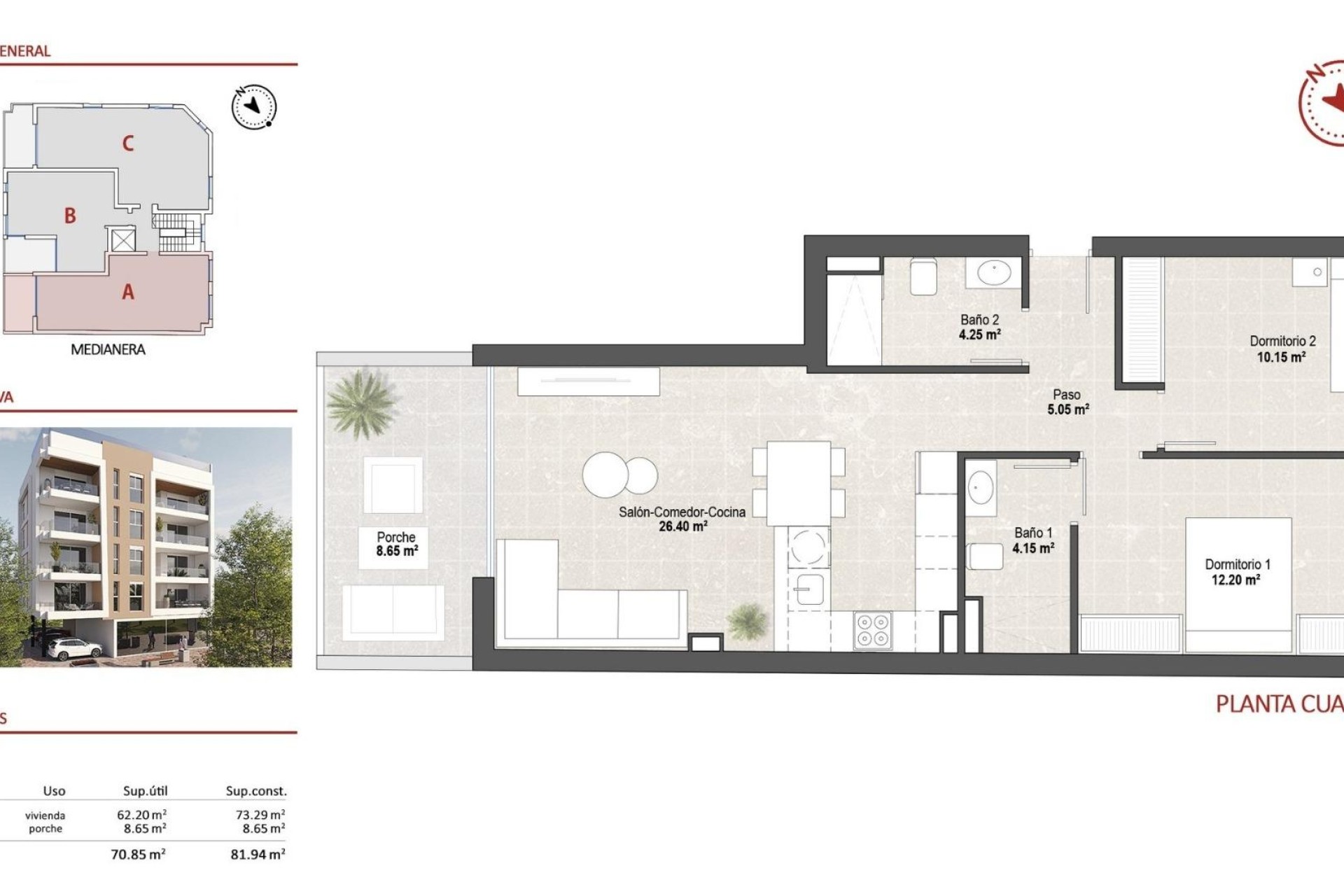 Nieuwbouw Woningen - Penthouse - San Pedro del Pinatar - Lo Pagan