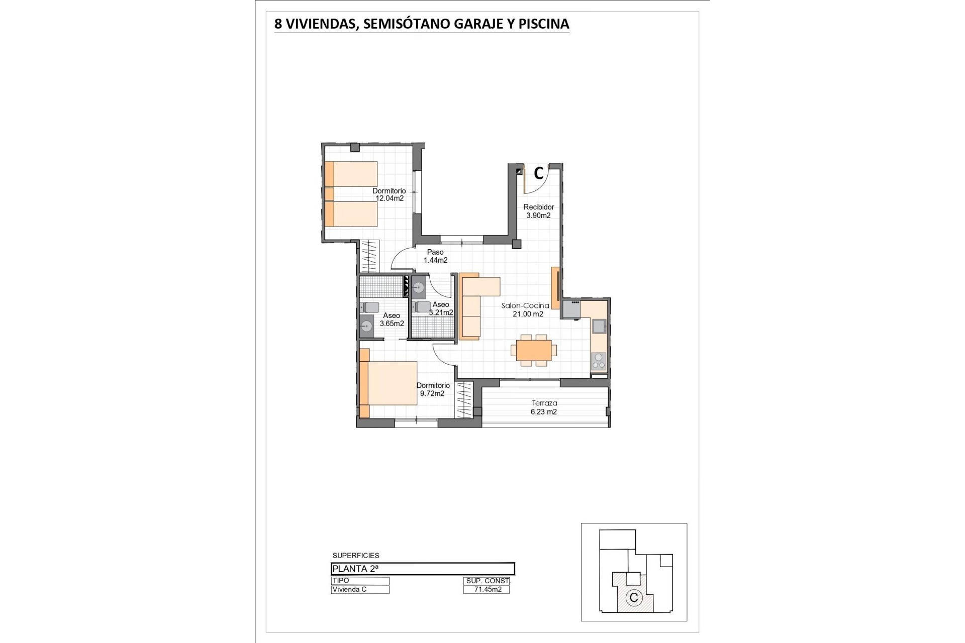 Nieuwbouw Woningen - Penthouse - San Pedro del Pinatar - Lo Pagan