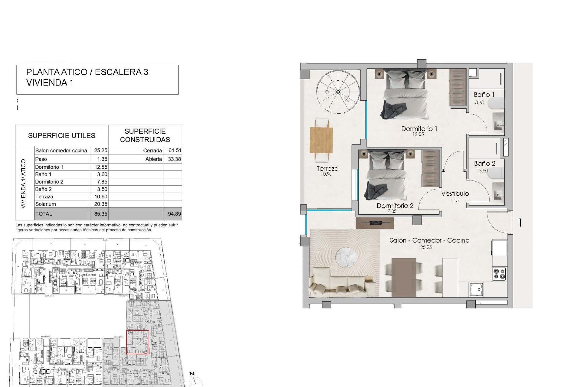 Nieuwbouw Woningen - Penthouse - Santa Pola - Estacion de autobuses