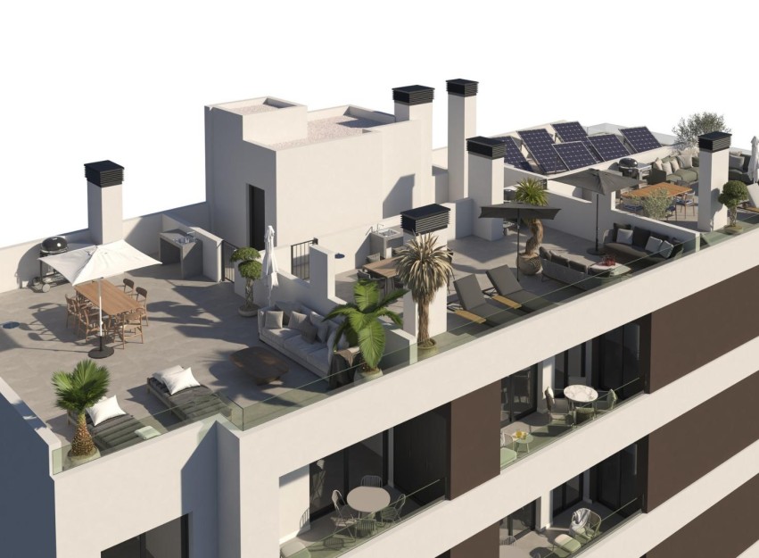 Nieuwbouw Woningen - Penthouse - Santa Pola - pueblo