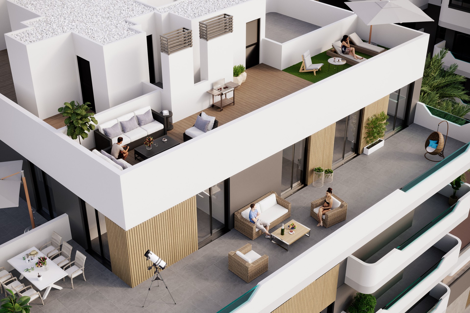Nieuwbouw Woningen - Penthouse - Santa Pola