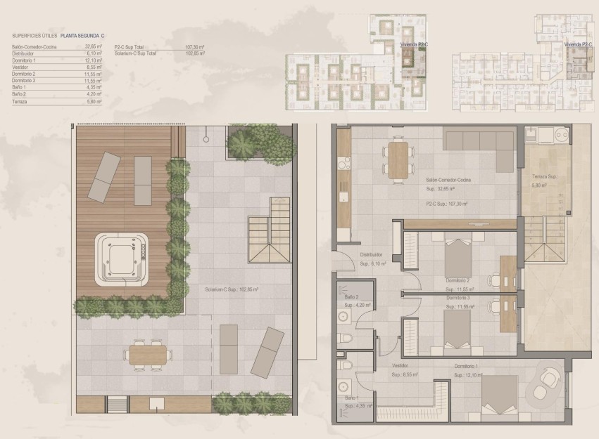 Nieuwbouw Woningen - Penthouse - Torre Pacheco - Centro