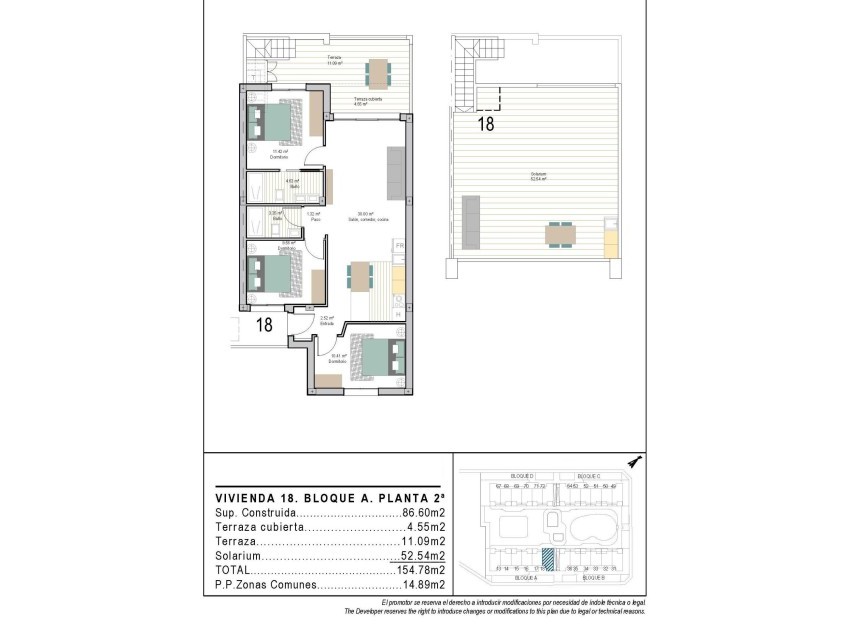 Nieuwbouw Woningen - Penthouse - Torre Pacheco - San Cayetano