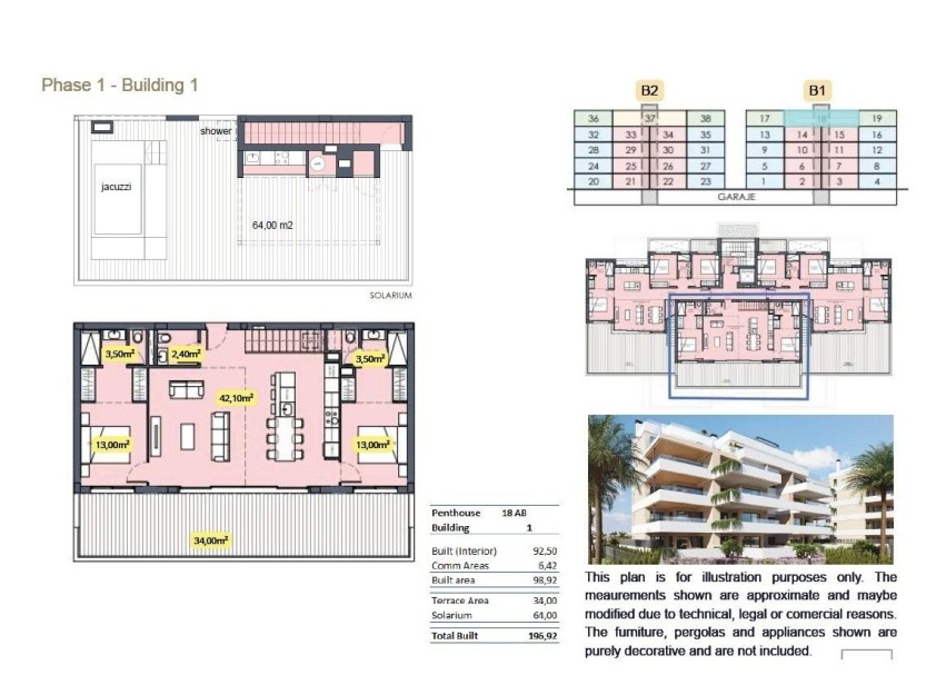 Nieuwbouw Woningen - Penthouse - Torre Pacheco - Santa Rosalia Lake and Life Resort