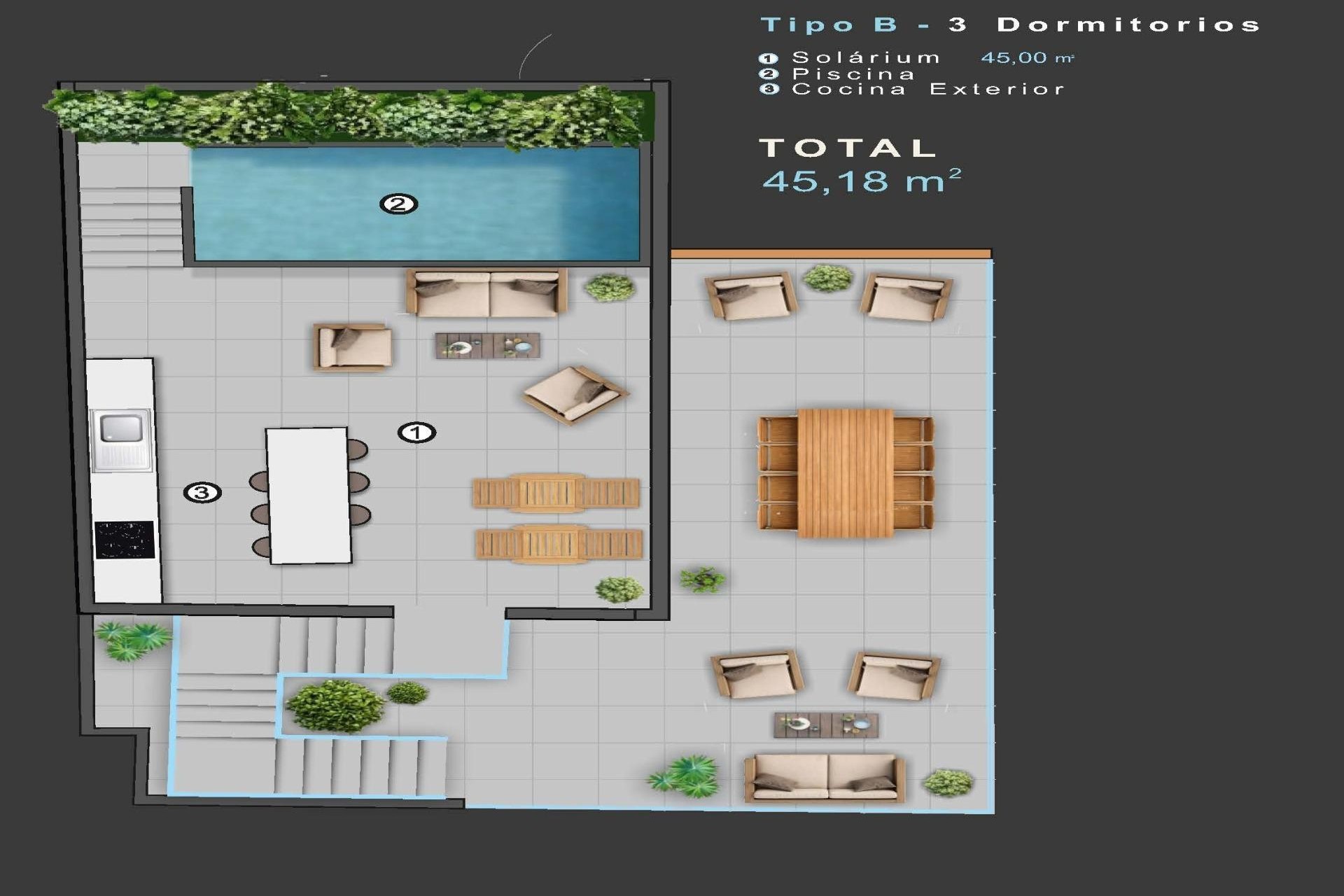 Nieuwbouw Woningen - Penthouse - Torrevieja - Centro