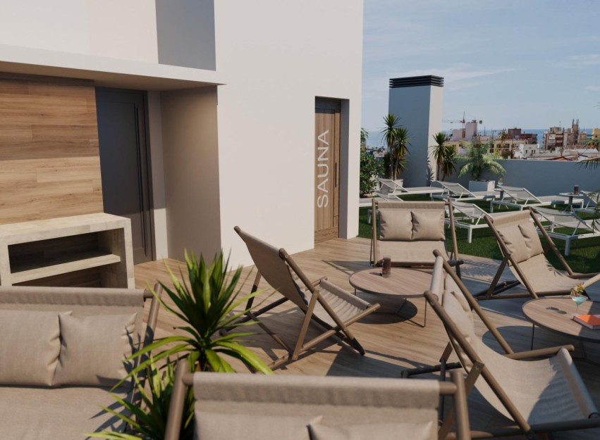 Nieuwbouw Woningen - Penthouse - Torrevieja - Centro