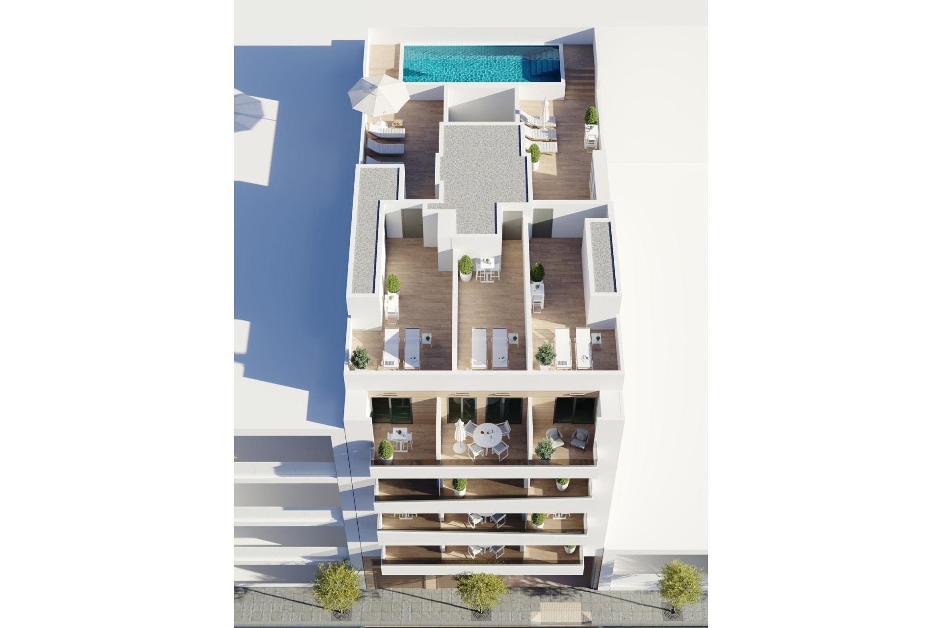 Nieuwbouw Woningen - Penthouse - Torrevieja - Centro