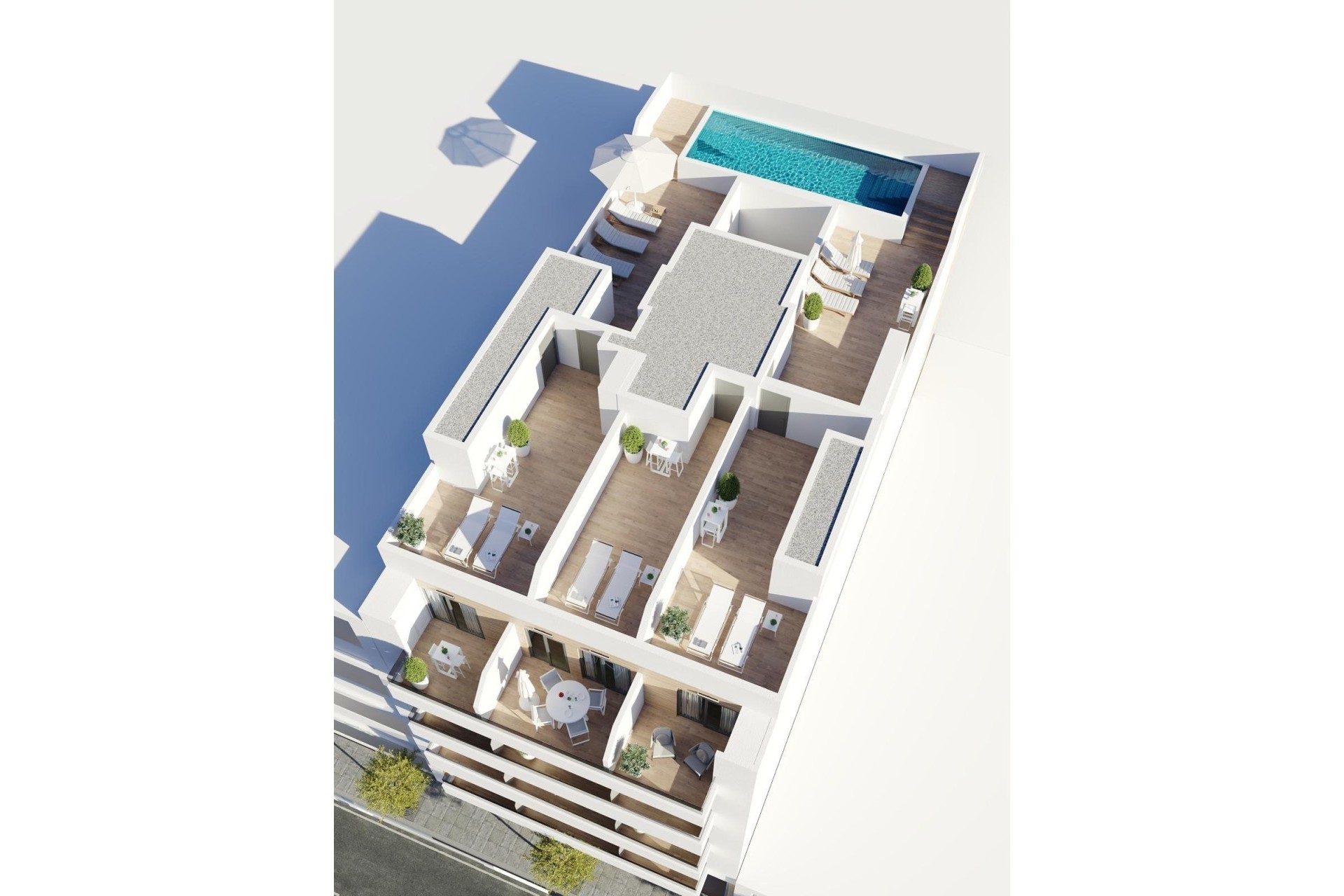 Nieuwbouw Woningen - Penthouse - Torrevieja - Centro