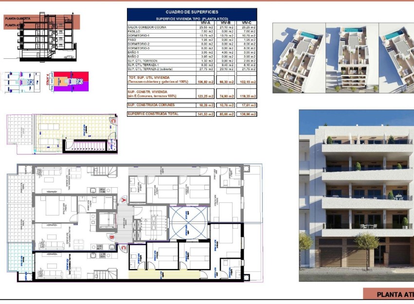 Nieuwbouw Woningen - Penthouse - Torrevieja - Centro