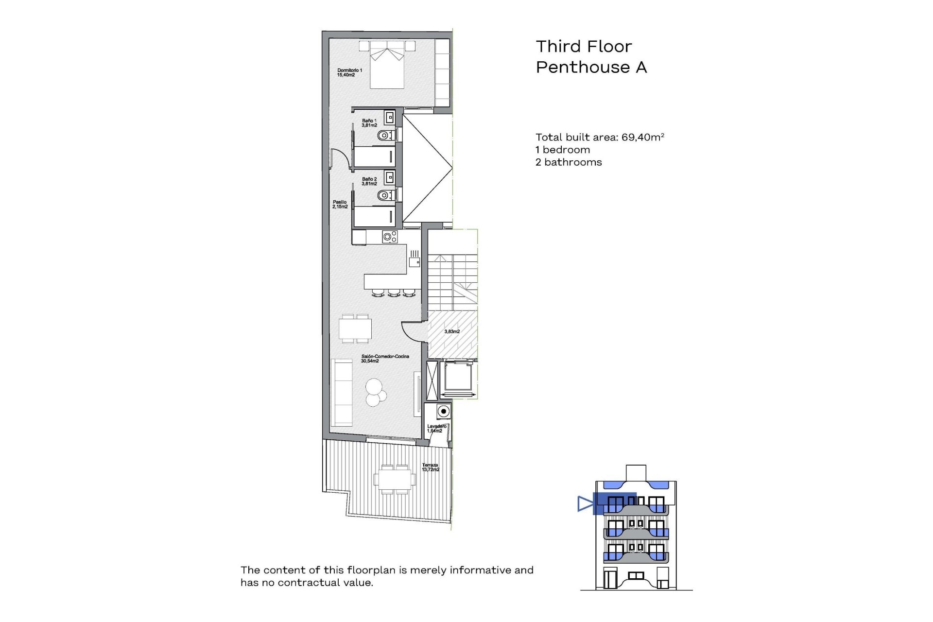 Nieuwbouw Woningen - Penthouse - Torrevieja - Centro