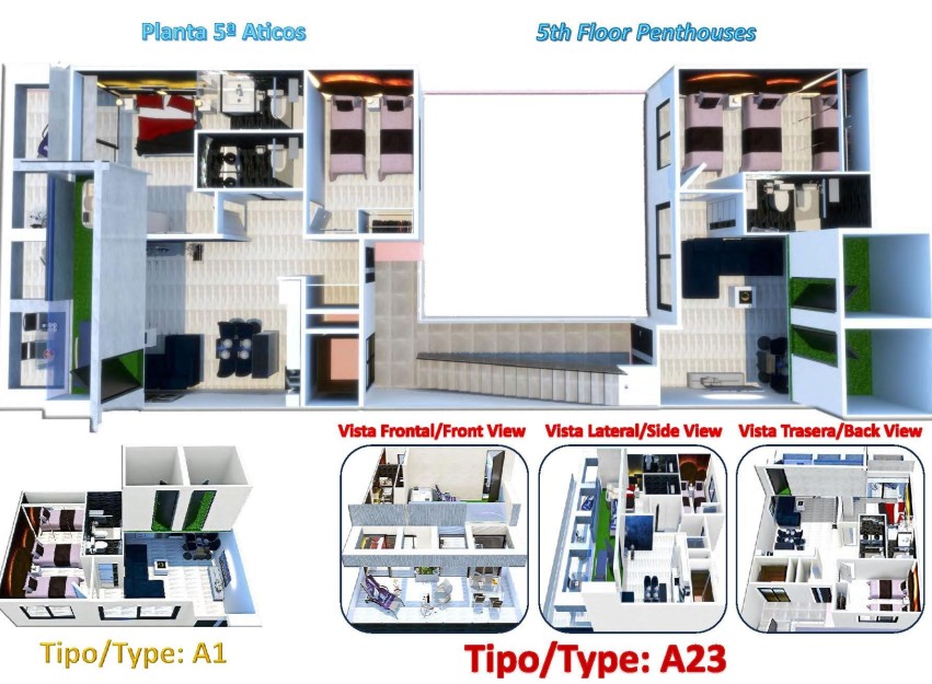 Nieuwbouw Woningen - Penthouse - Torrevieja - Centro