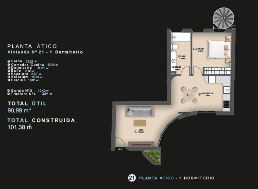 Nieuwbouw Woningen - Penthouse - Torrevieja - Centro