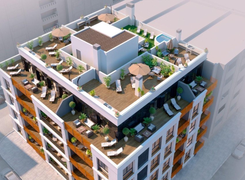 Nieuwbouw Woningen - Penthouse - Torrevieja - Parque de las Naciones