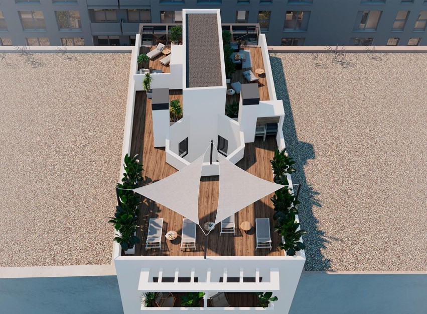 Nieuwbouw Woningen - Penthouse - Torrevieja - Playa de El Cura