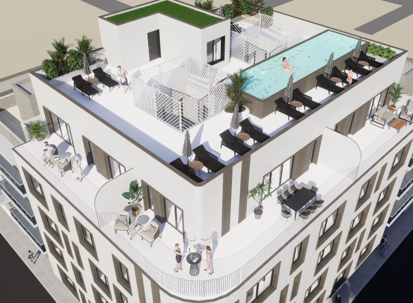 Nieuwbouw Woningen - Penthouse - Torrevieja
