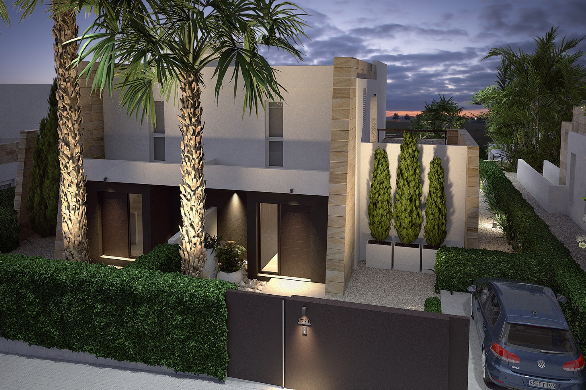 Nieuwbouw Woningen - terraced - La Finca Golf