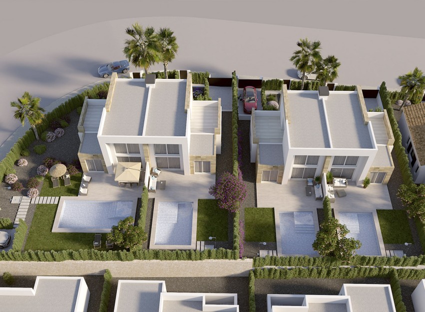 Nieuwbouw Woningen - terraced - La Finca Golf