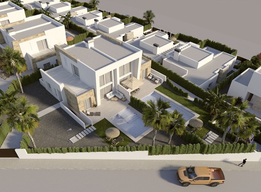 Nieuwbouw Woningen - terraced - La Finca Golf