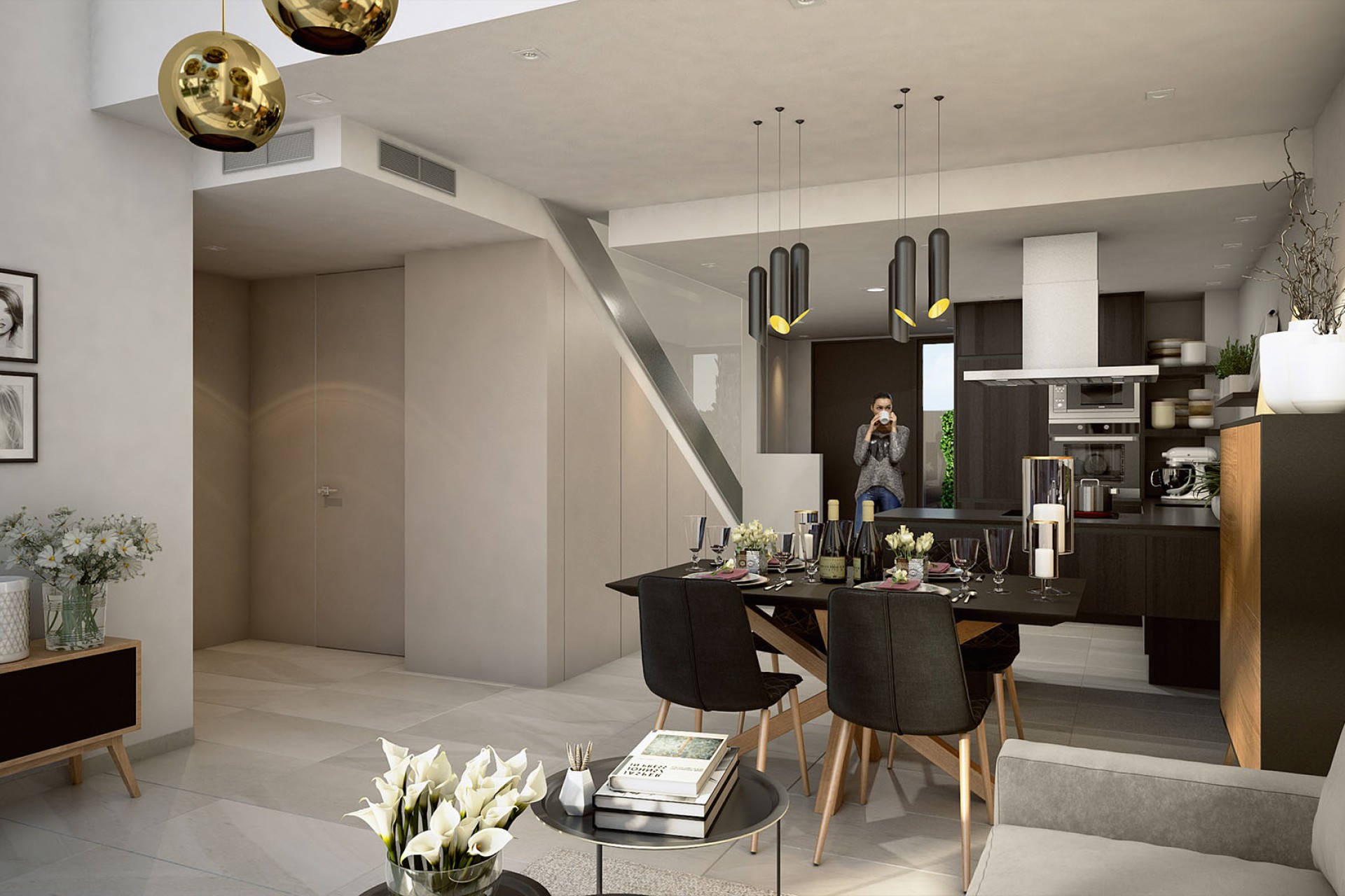 Nieuwbouw Woningen - terraced - La Finca Golf