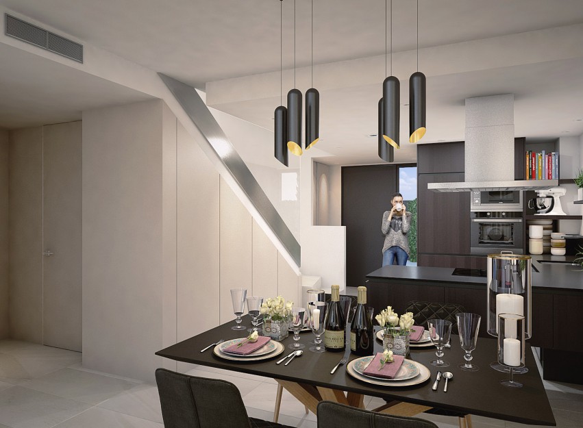 Nieuwbouw Woningen - terraced - La Finca Golf