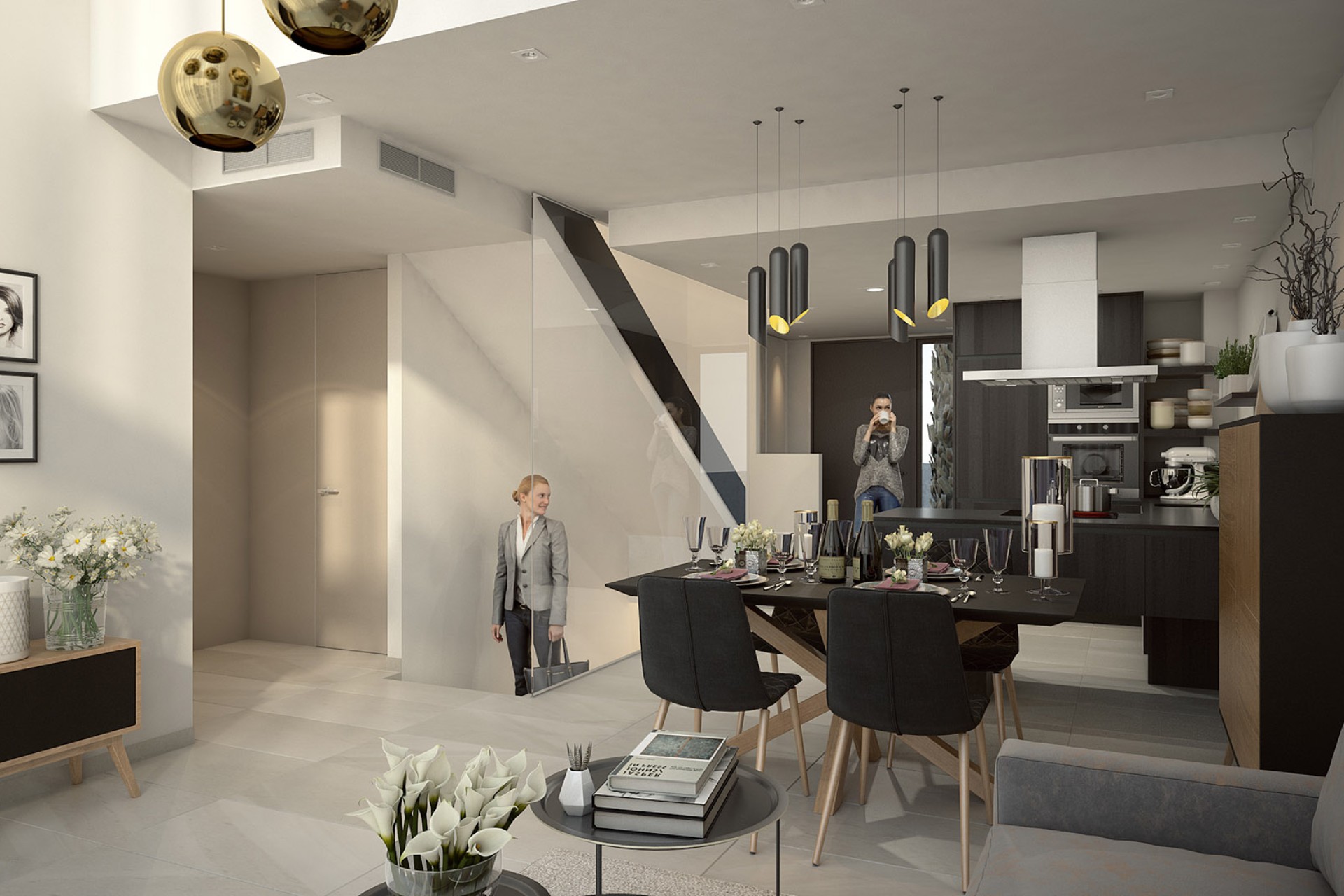 Nieuwbouw Woningen - terraced - La Finca Golf