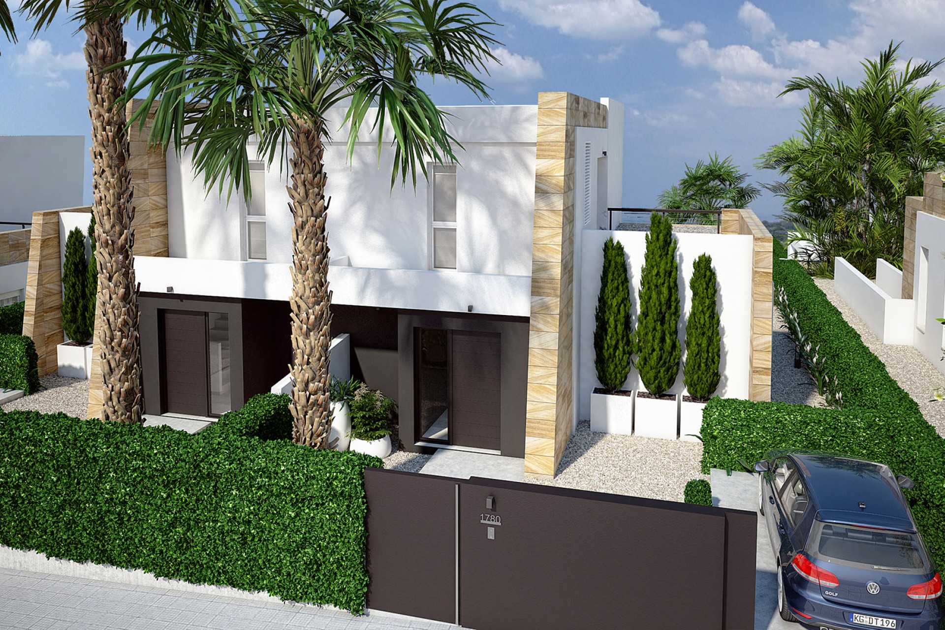 Nieuwbouw Woningen - terraced - La Finca Golf